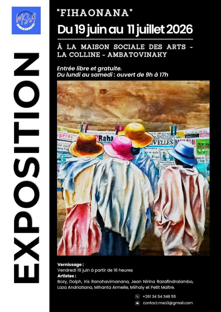 MSA-La Colline présente l&rsquo;exposition « Fihaonana »